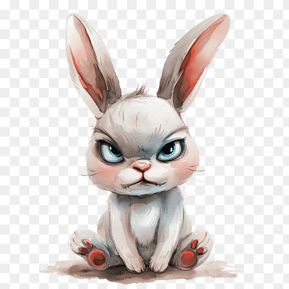 bad bunny clipart