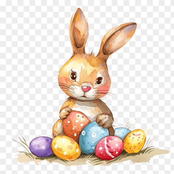 easter rabbit clipart