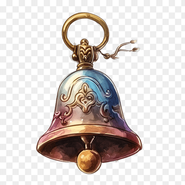 vintage bell clipart