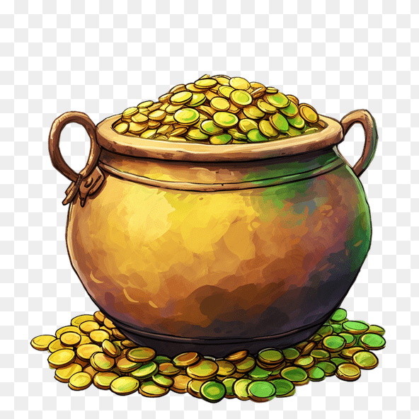 pot of gold clipart