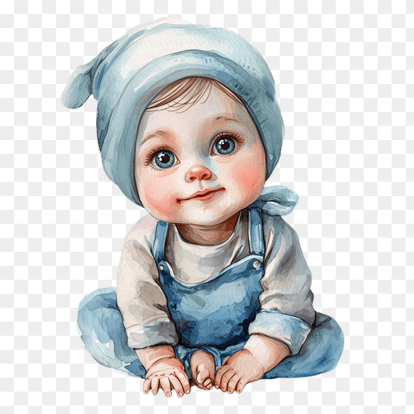 Realistic Baby Clipart