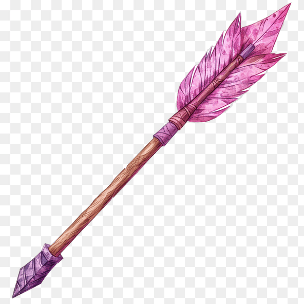 Pink Watercolor Arrow Clipart