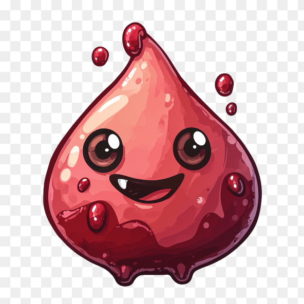 watercolor blood clipart