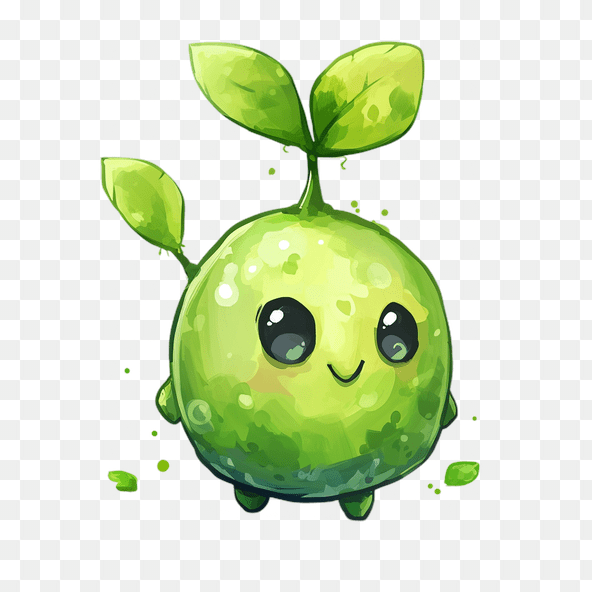 Plant Character Clipart