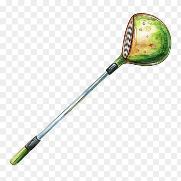 vintage golf club clipart