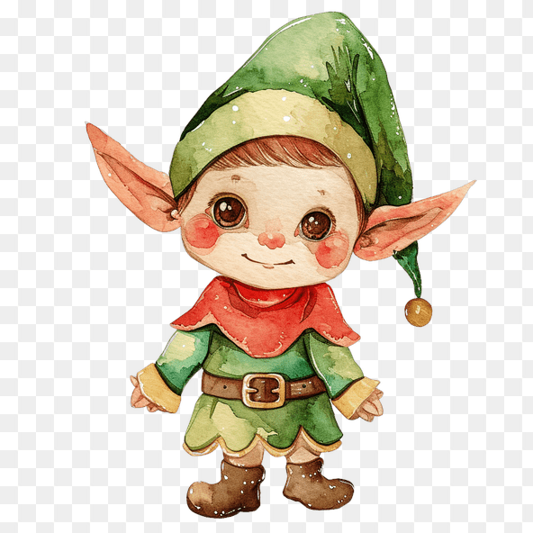 Christmas Elf Clipart