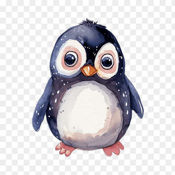 cute penguin clipart