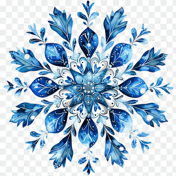 snowflake clipart