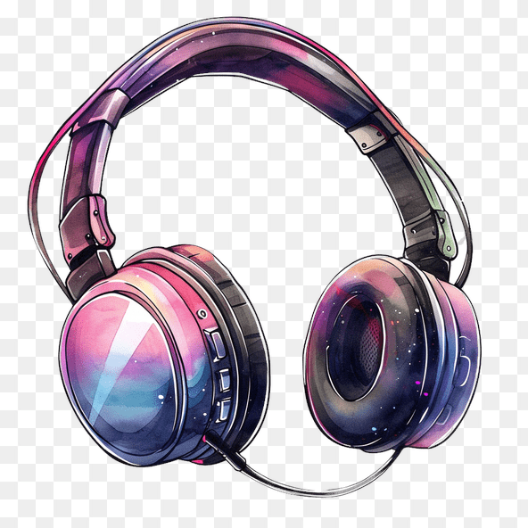 space headphones clipart