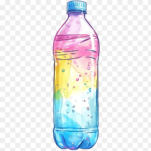 Best plastic water bottle clipart