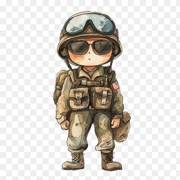 army soldier clipart