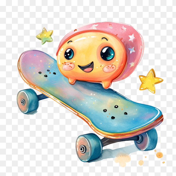 skating star clipart