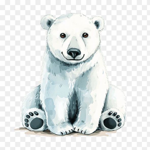 polar bear clipart