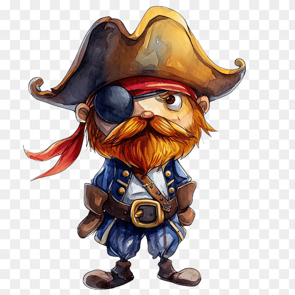 Cartoon Pirate Clipart