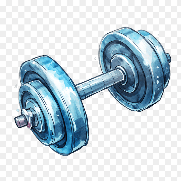 barbell clipart