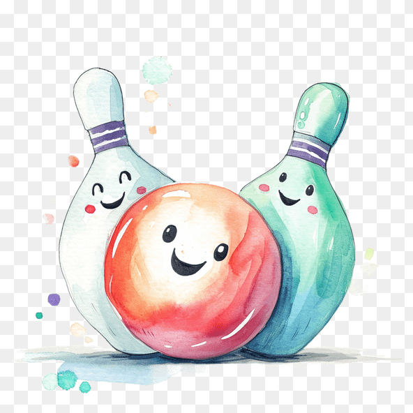 bowling clipart