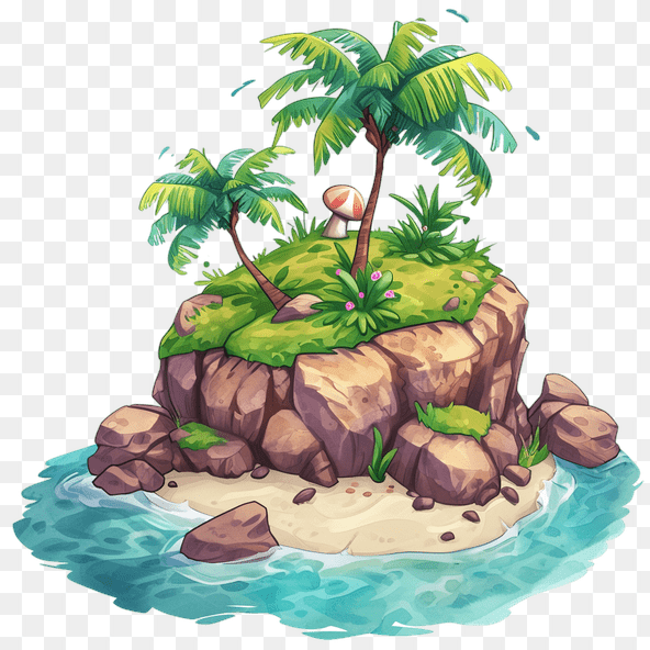 palm island clipart