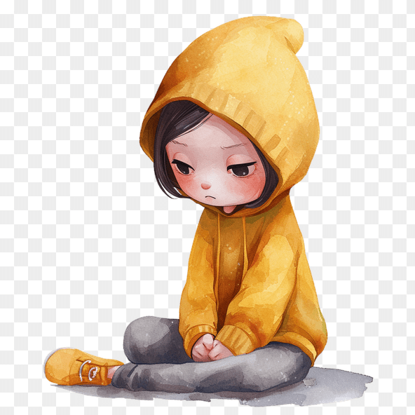 cute quiet clipart