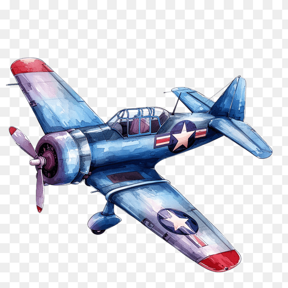 cartoon airplane clipart