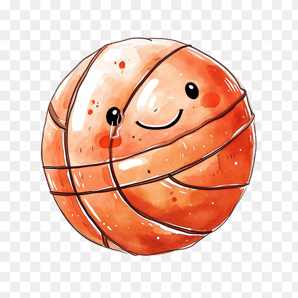cute basketball clipart