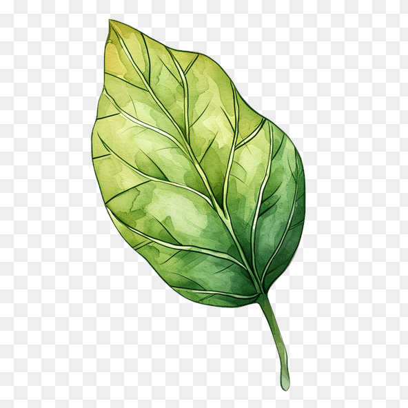 watercolor leaf clipart