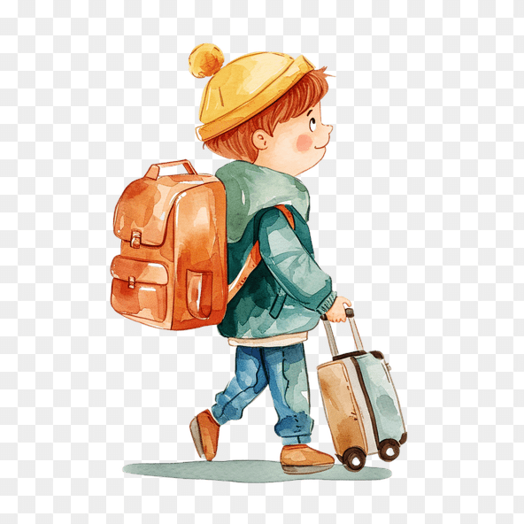 watercolor travel clipart