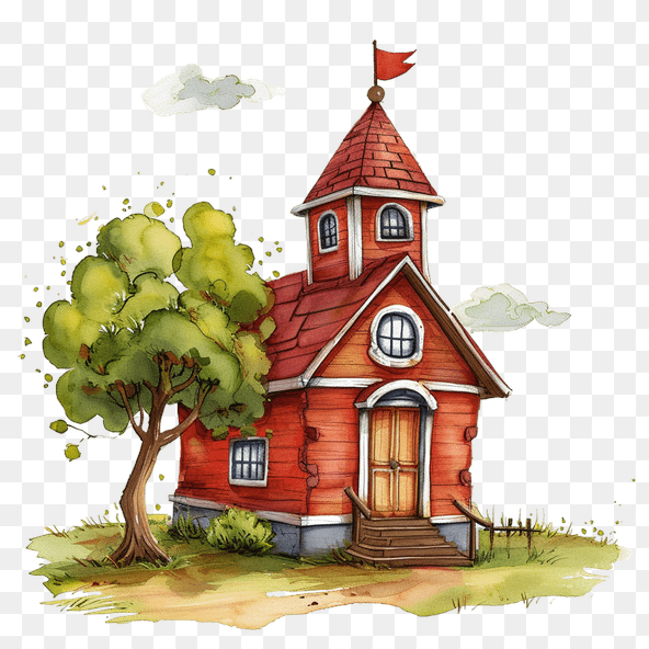 schoolhouse clipart