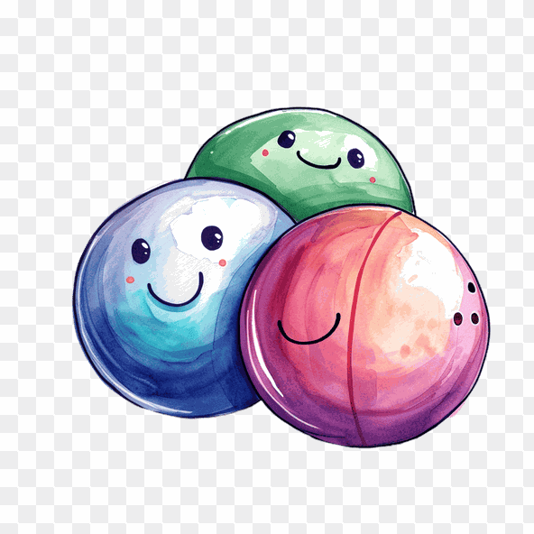cute bowling clipart
