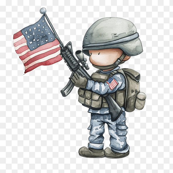 American Soldier Clipart