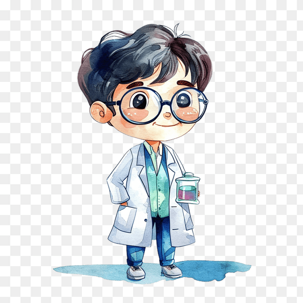 Little Scientist Clipart
