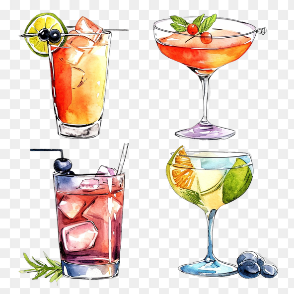 alcohol clipart
