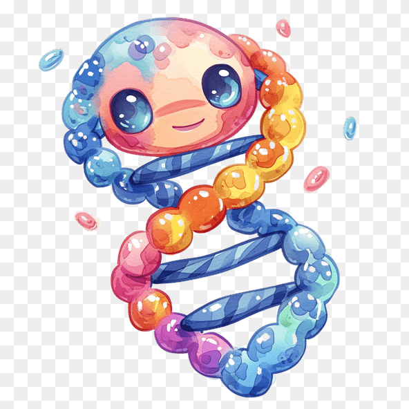 cute dna clipart