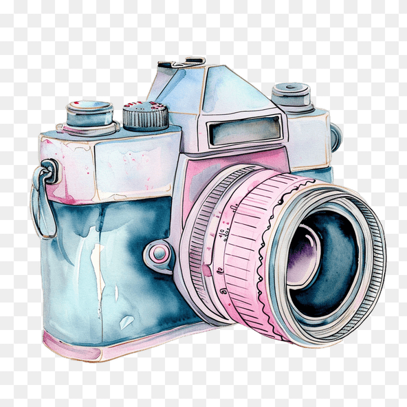 vintage camera clipart
