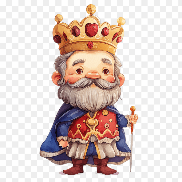 cute king clipart