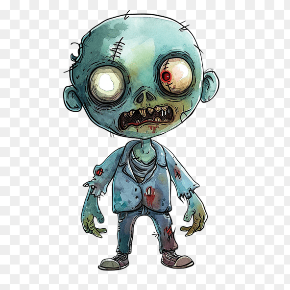Halloween Zombie Clipart