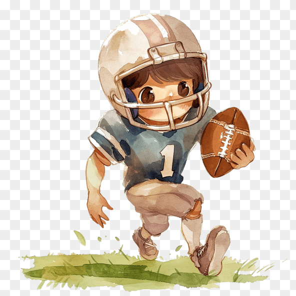 football player clipart