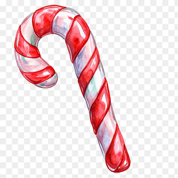 christmas candy cane clipart