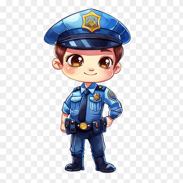 british police officer clipart