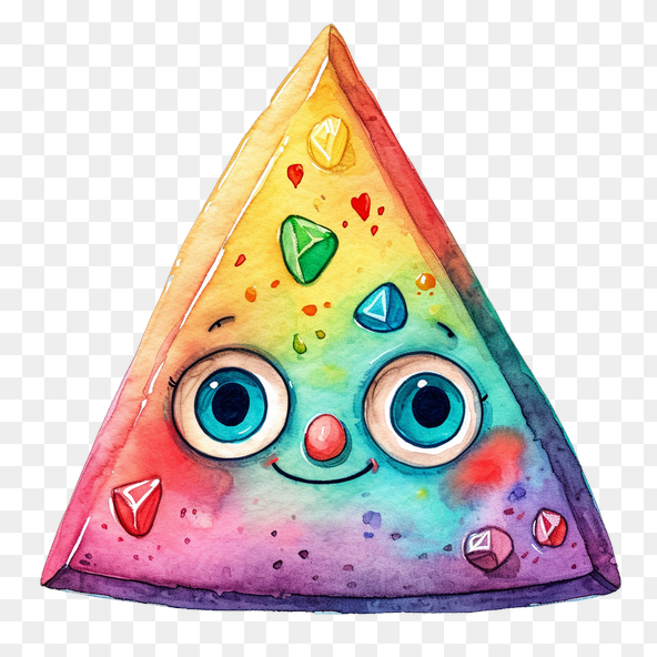 triangle clipart