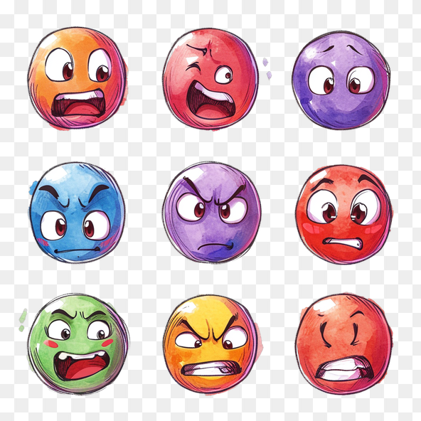 Emojis clipart