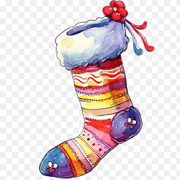 cute stocking clipart