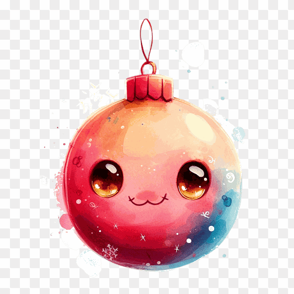 Cute Christmas Ornament Clipart