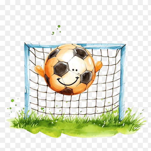 Cute Soccer Ball Clipart