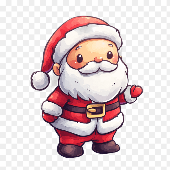 Cute santa claus clipart