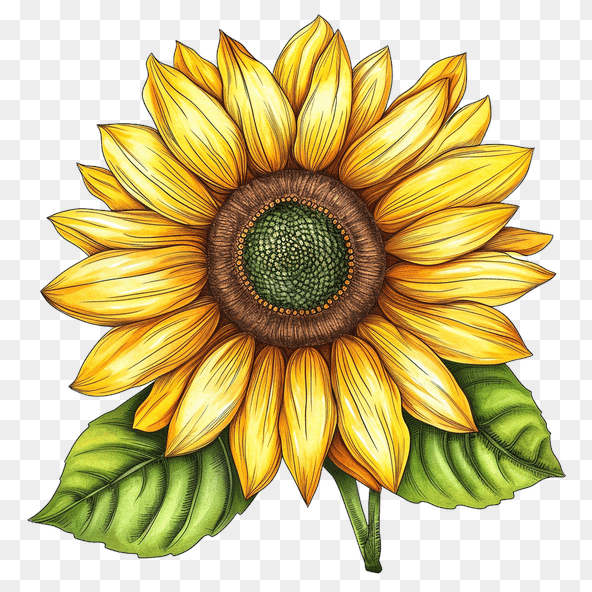 sunflower clipart