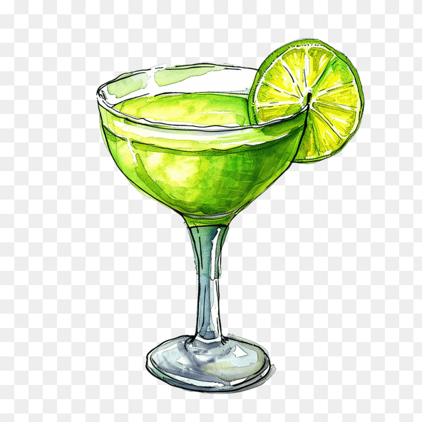 lime margarita clipart