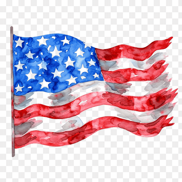 Huge American Flag Clipart