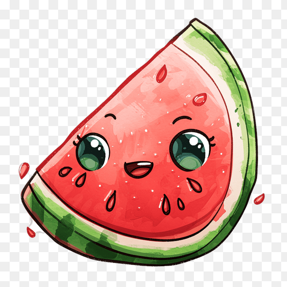 Slice Watermelon Clipart