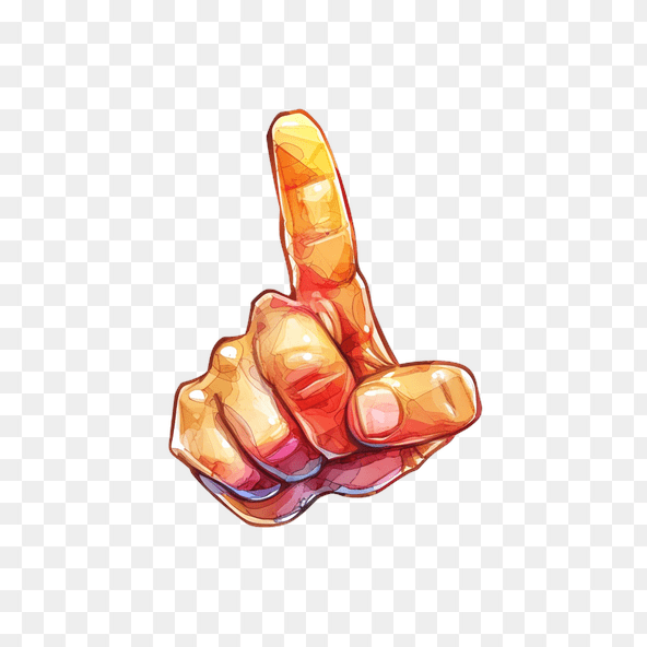 Hand Pointing Finger Clipart