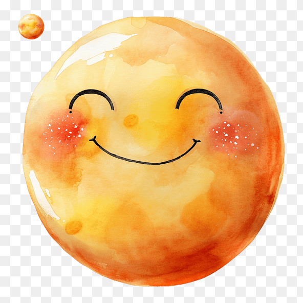 Smiling Sun Clipart